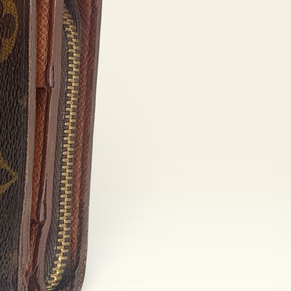 Louis Vuitton Gold and Brown Monogram Bifold Wallet w/ COA - Picture 8 of 16